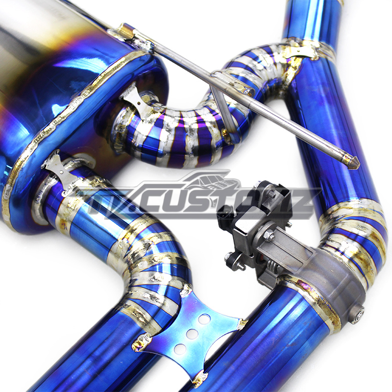 BMW M2C F87 CAT-BACK EXHAUST SYSTEM (VALVETRONIC) TITANIUM / STAINLESS STEEL