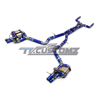 Mercedes E63/E63s (W213 - W212) CAT-BACK EXHAUST SYSTEM (VALVETRONIC) TITANIUM / STAINLESS STEEL