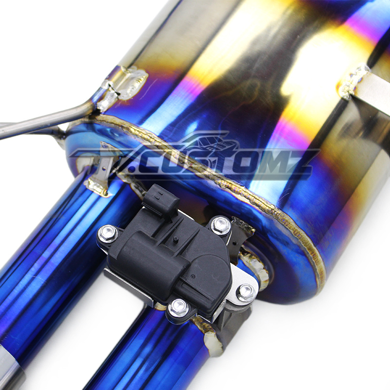 BMW M3/M4 (E90,E92, E93) CAT-BACK EXHAUST SYSTEM (VALVETRONIC) TITANIUM / STAINLESS STEEL