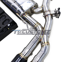 BMW X3M CAT-BACK EXHAUST SYSTEM (VALVETRONIC) TITANIUM / STAINLESS STEEL