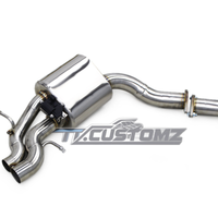 Mercedes E63/E63s (W213 - W212) CAT-BACK EXHAUST SYSTEM (VALVETRONIC) TITANIUM / STAINLESS STEEL