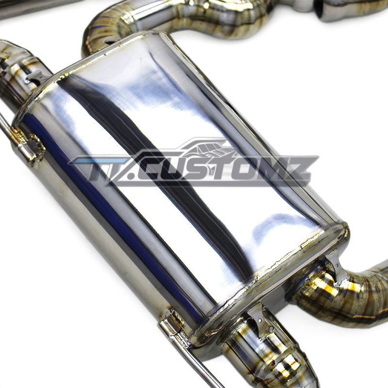 BMW M2 G87 CAT-BACK EXHAUST SYSTEM (VALVETRONIC) TITANIUM / STAINLESS STEEL