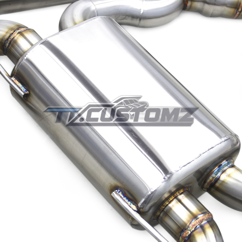 BMW M2 G87 CAT-BACK EXHAUST SYSTEM (VALVETRONIC) TITANIUM / STAINLESS STEEL