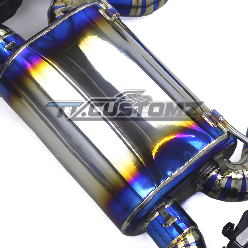 BMW M3/M4 F8X CAT-BACK EXHAUST SYSTEM (VALVETRONIC) TITANIUM / STAINLESS STEEL