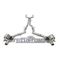 Mercedes E63/E63s (W213 - W212) CAT-BACK EXHAUST SYSTEM (VALVETRONIC) TITANIUM / STAINLESS STEEL
