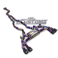 BMW X3M CAT-BACK EXHAUST SYSTEM (VALVETRONIC) TITANIUM / STAINLESS STEEL