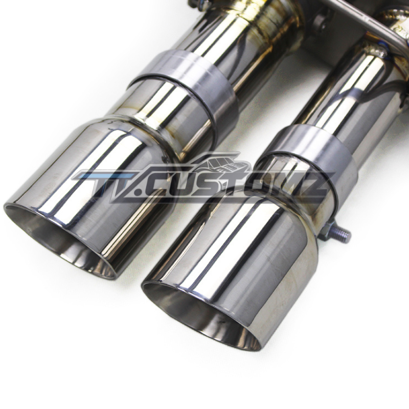 BMW M5/M6 E60 CAT-BACK EXHAUST SYSTEM (VALVETRONIC) TITANIUM / STAINLESS STEEL