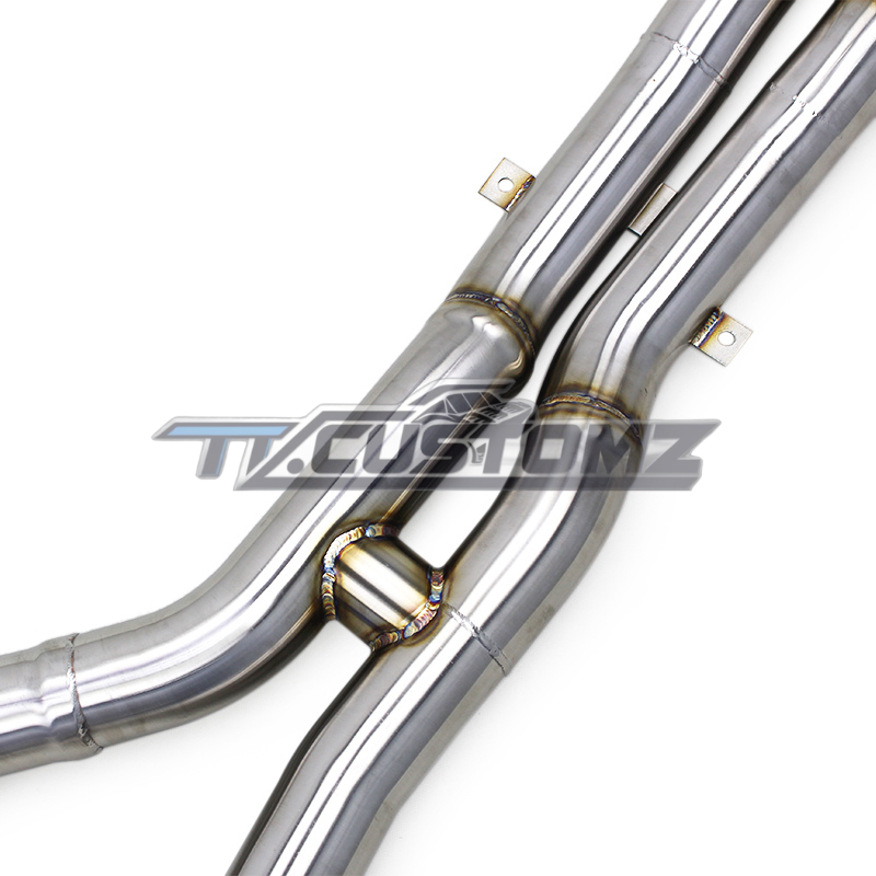Mercedes C63/C63S W205 CAT-BACK EXHAUST SYSTEM (VALVETRONIC) TITANIUM/ STAINLESS STEEL