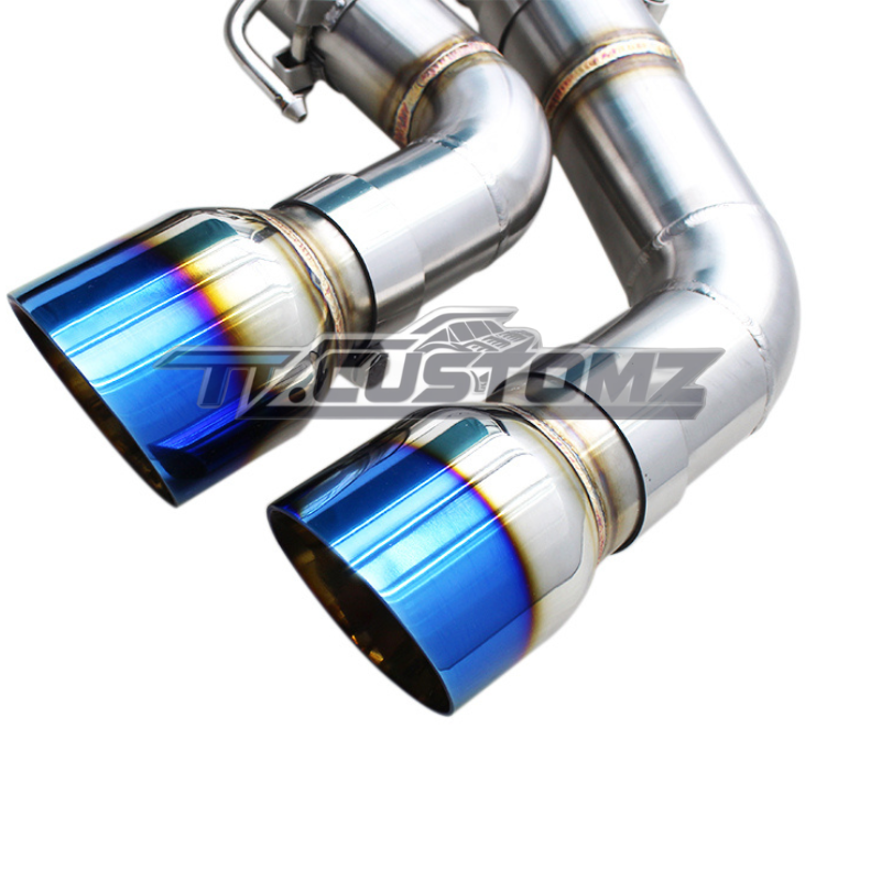 BMW X5M/X6M (F95,F96) CAT-BACK EXHAUST SYSTEM (VALVETRONIC) TITANIUM / STAINLESS STEEL