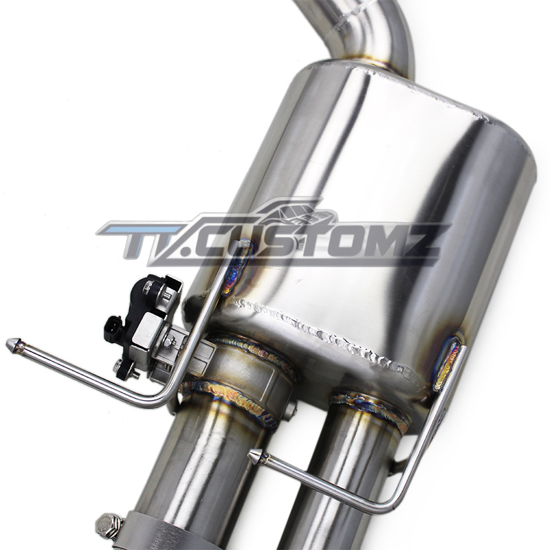 BMW M5/M6 E60 CAT-BACK EXHAUST SYSTEM (VALVETRONIC) TITANIUM / STAINLESS STEEL