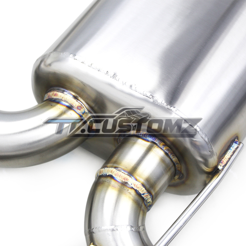 BMW M2 G87 CAT-BACK EXHAUST SYSTEM (VALVETRONIC) TITANIUM / STAINLESS STEEL