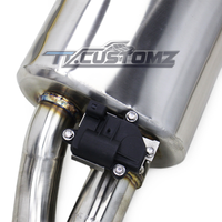 Mercedes E63/E63s (W213 - W212) CAT-BACK EXHAUST SYSTEM (VALVETRONIC) TITANIUM / STAINLESS STEEL
