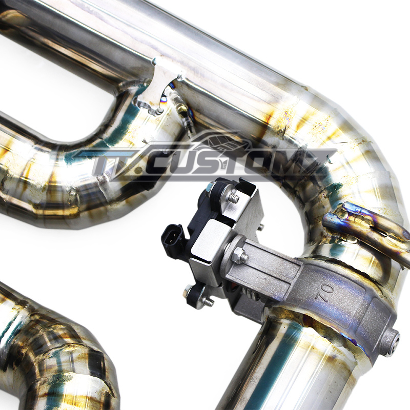 BMW X5M/X6M (F85,F86) CAT-BACK EXHAUST SYSTEM (VALVETRONIC) TITANIUM / STAINLESS STEEL