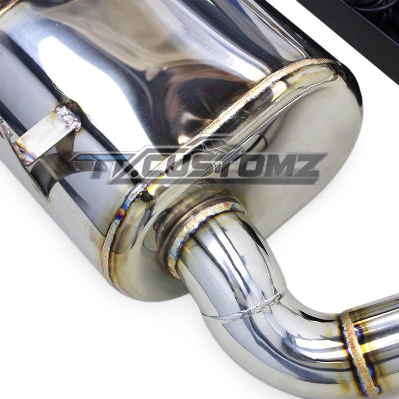 BMW M3/M4 (E90,E92, E93) CAT-BACK EXHAUST SYSTEM (VALVETRONIC) TITANIUM / STAINLESS STEEL