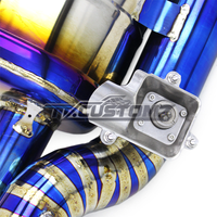 Mercedes E63/E63s (W213 - W212) CAT-BACK EXHAUST SYSTEM (VALVETRONIC) TITANIUM / STAINLESS STEEL