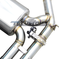 BMW M3/M4 F8X CAT-BACK EXHAUST SYSTEM (VALVETRONIC) TITANIUM / STAINLESS STEEL