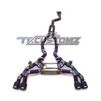 BMW X3M CAT-BACK EXHAUST SYSTEM (VALVETRONIC) TITANIUM / STAINLESS STEEL