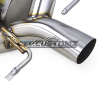 Mercedes E63/E63s (W213 - W212) CAT-BACK EXHAUST SYSTEM (VALVETRONIC) TITANIUM / STAINLESS STEEL