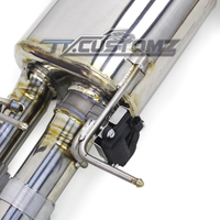 BMW M5/M6 E60 CAT-BACK EXHAUST SYSTEM (VALVETRONIC) TITANIUM / STAINLESS STEEL
