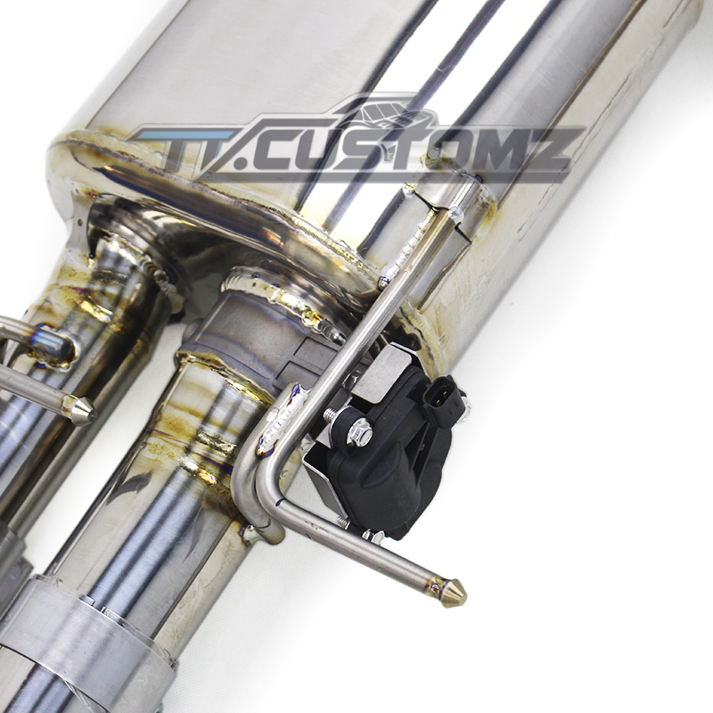 BMW M5/M6 E60 CAT-BACK EXHAUST SYSTEM (VALVETRONIC) TITANIUM / STAINLESS STEEL