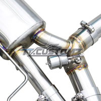 BMW M8 CAT-BACK EXHAUST SYSTEM (VALVETRONIC) TITANIUM / STAINLESS STEEL