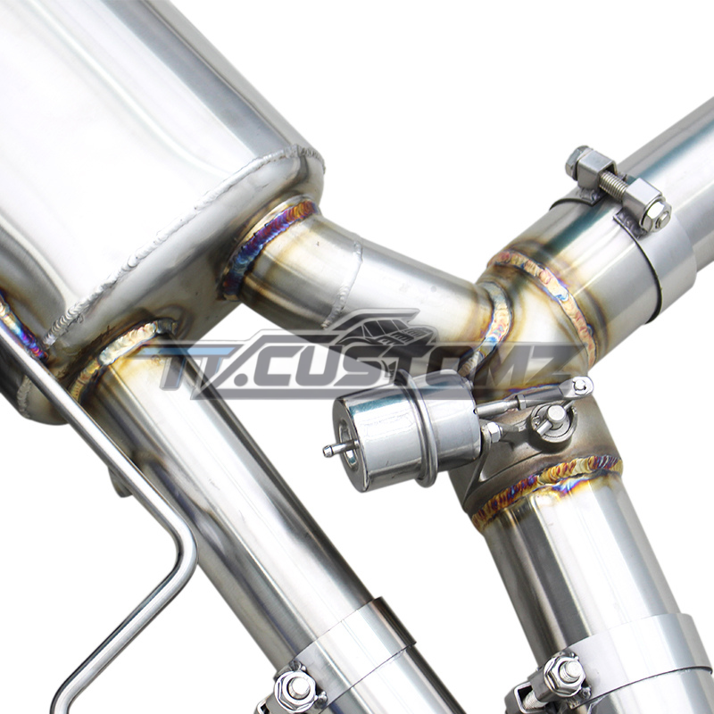 BMW M8 CAT-BACK EXHAUST SYSTEM (VALVETRONIC) TITANIUM / STAINLESS STEEL