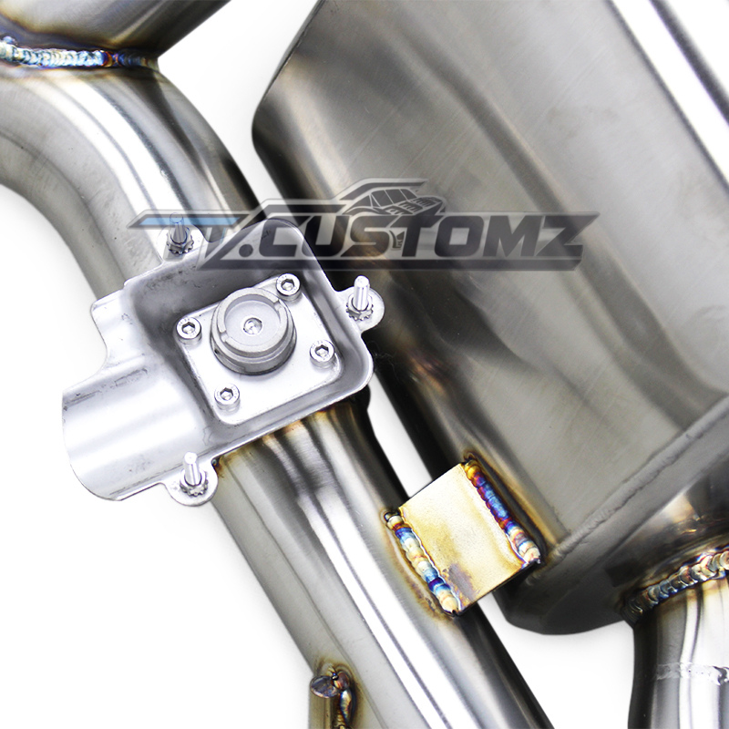 Mercedes C63/C63S W205 CAT-BACK EXHAUST SYSTEM (VALVETRONIC) TITANIUM/ STAINLESS STEEL