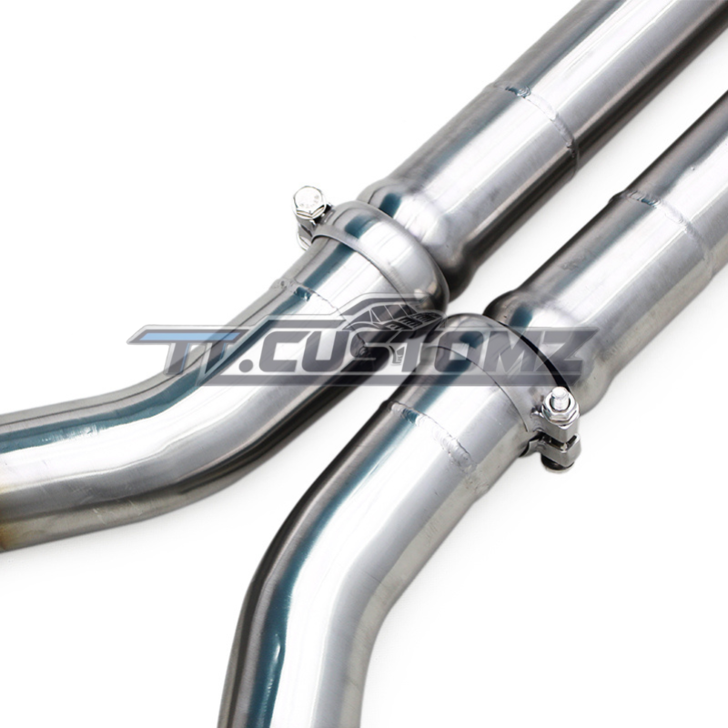 BMW X5M/X6M (F95,F96) CAT-BACK EXHAUST SYSTEM (VALVETRONIC) TITANIUM / STAINLESS STEEL
