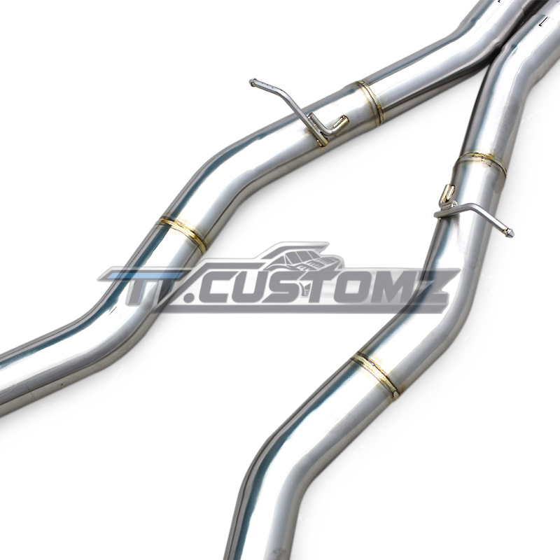 BMW M5 F90 CAT-BACK EXHAUST SYSTEM (VALVETRONIC) TITANIUM / STAINLESS STEEL