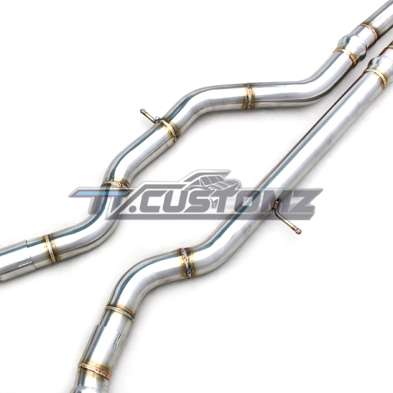BMW M3/M4 F8X CAT-BACK EXHAUST SYSTEM (VALVETRONIC) TITANIUM / STAINLESS STEEL