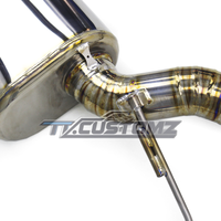 BMW M5/M6 E60 CAT-BACK EXHAUST SYSTEM (VALVETRONIC) TITANIUM / STAINLESS STEEL