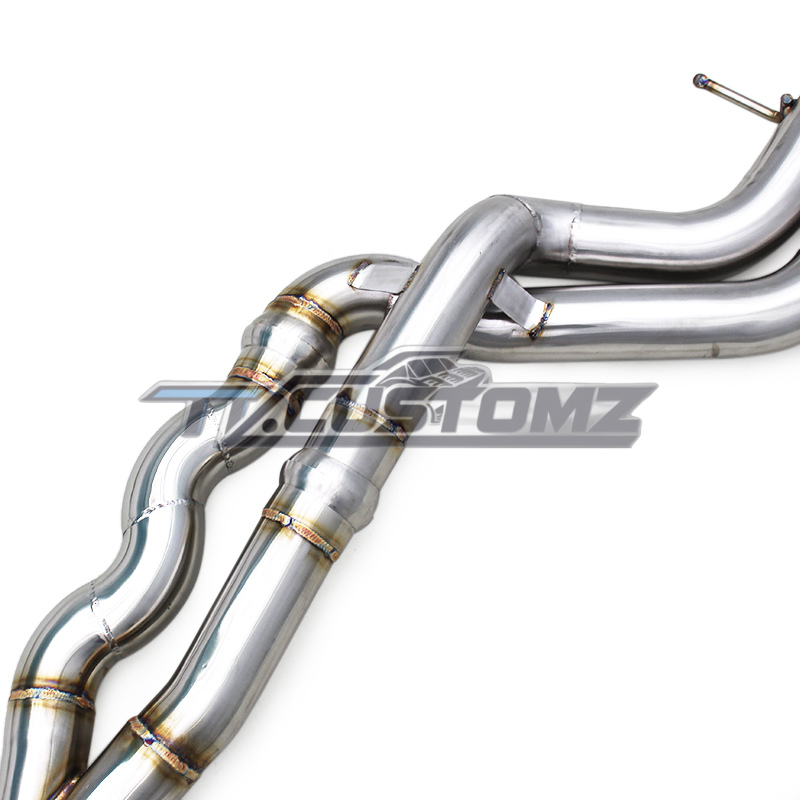BMW M2C F87 CAT-BACK EXHAUST SYSTEM (VALVETRONIC) TITANIUM / STAINLESS STEEL