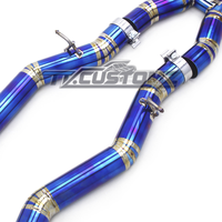 BMW M8 CAT-BACK EXHAUST SYSTEM (VALVETRONIC) TITANIUM / STAINLESS STEEL