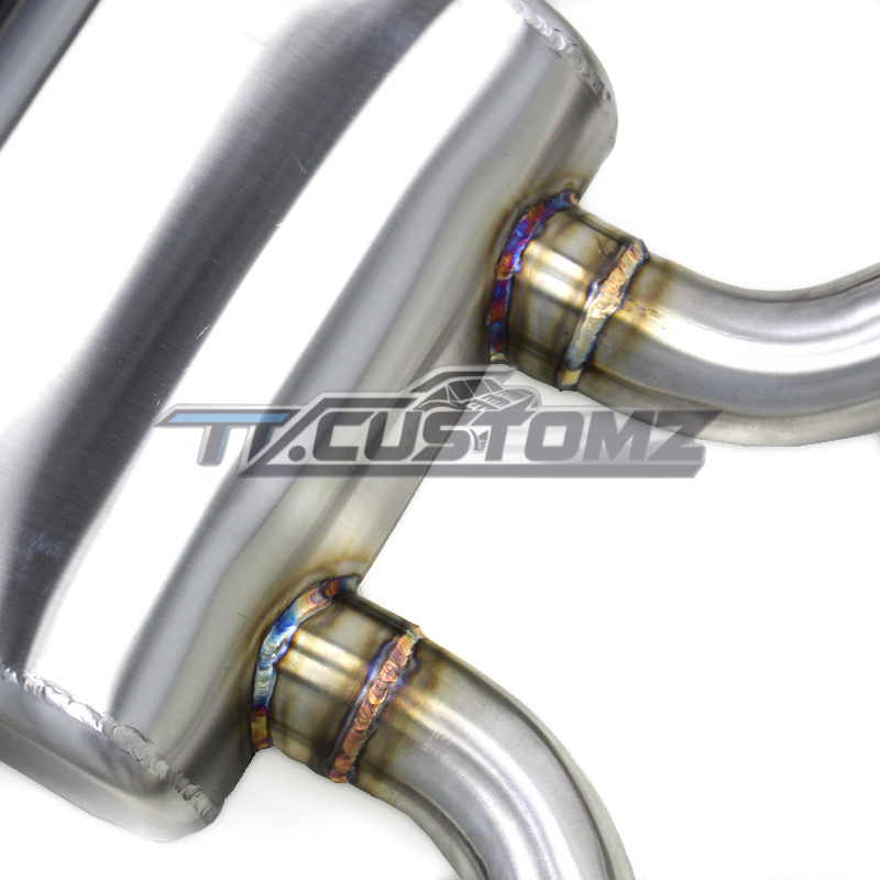 BMW M3/M4 G8X CAT-BACK EXHAUST SYSTEM (VALVETRONIC) TITANIUM / STAINLESS STEEL