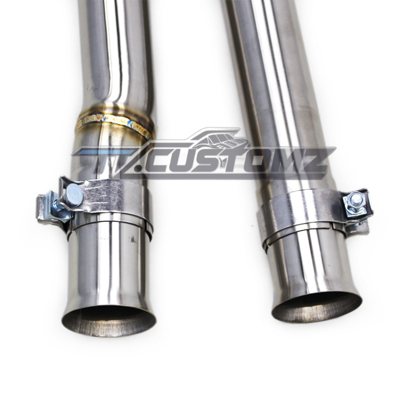Mercedes S63 W222 CAT-BACK EXHAUST SYSTEM (VALVETRONIC) TITANIUM / STAINLESS STEEL