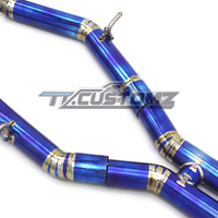 Mercedes E63/E63s (W213 - W212) CAT-BACK EXHAUST SYSTEM (VALVETRONIC) TITANIUM / STAINLESS STEEL