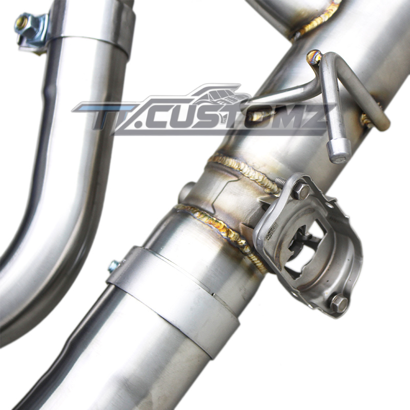 BMW M5 (G90,G99) CAT-BACK EXHAUST SYSTEM (VALVETRONIC) TITANIUM / STAINLESS STEEL