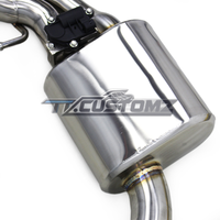 Mercedes E63/E63s (W213 - W212) CAT-BACK EXHAUST SYSTEM (VALVETRONIC) TITANIUM / STAINLESS STEEL
