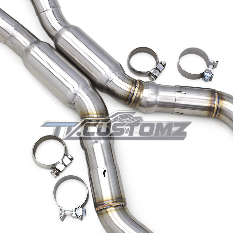 BMW M2 G87 CAT-BACK EXHAUST SYSTEM (VALVETRONIC) TITANIUM / STAINLESS STEEL