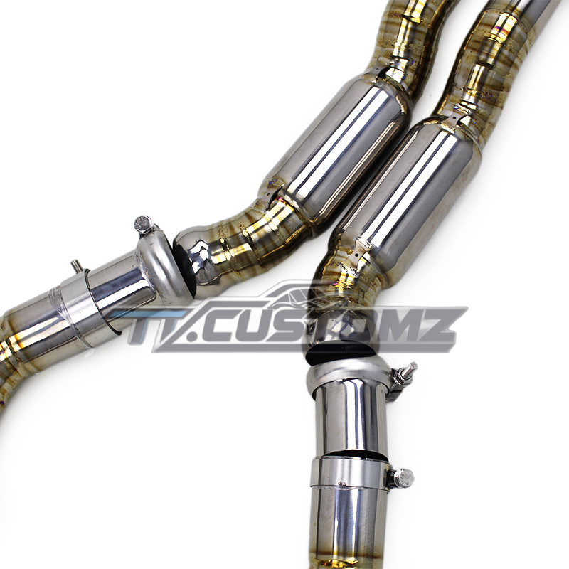 BMW M2 G87 CAT-BACK EXHAUST SYSTEM (VALVETRONIC) TITANIUM / STAINLESS STEEL
