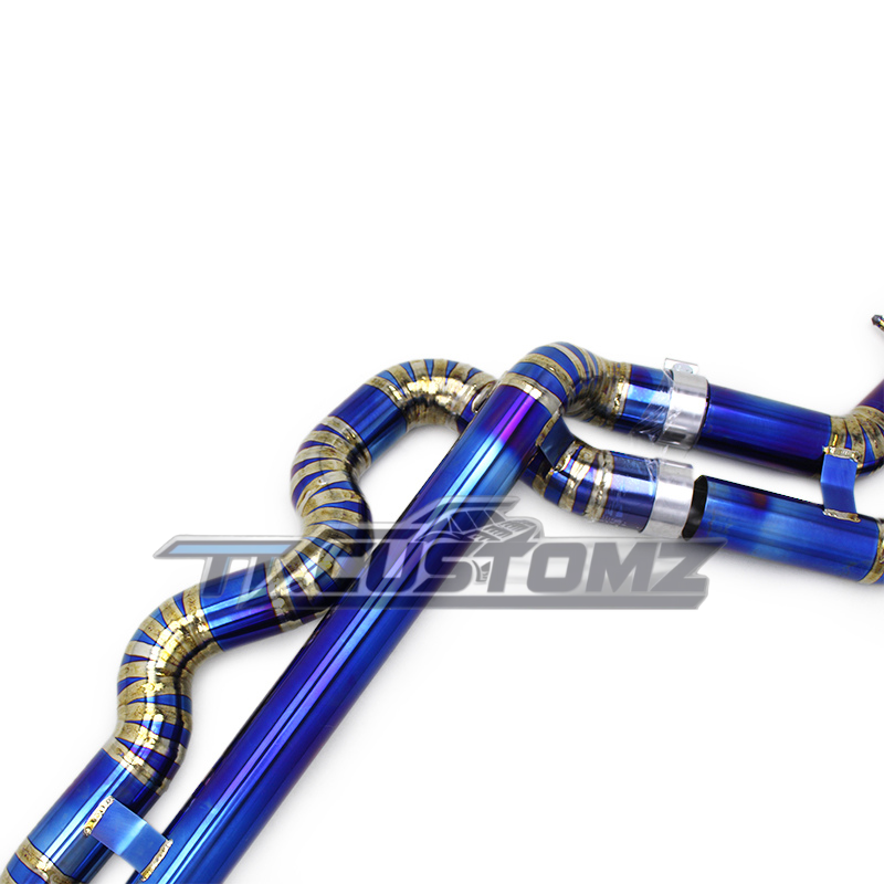 BMW M2C F87 CAT-BACK EXHAUST SYSTEM (VALVETRONIC) TITANIUM / STAINLESS STEEL