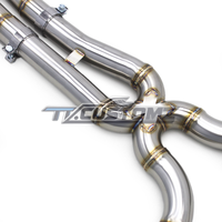 Mercedes E63/E63s (W213 - W212) CAT-BACK EXHAUST SYSTEM (VALVETRONIC) TITANIUM / STAINLESS STEEL