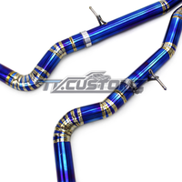 Mercedes E63/E63s (W213 - W212) CAT-BACK EXHAUST SYSTEM (VALVETRONIC) TITANIUM / STAINLESS STEEL