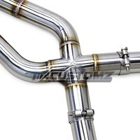 BMW M3/M4 (E90,E92, E93) CAT-BACK EXHAUST SYSTEM (VALVETRONIC) TITANIUM / STAINLESS STEEL