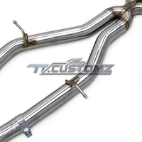 Mercedes E63/E63s (W213 - W212) CAT-BACK EXHAUST SYSTEM (VALVETRONIC) TITANIUM / STAINLESS STEEL
