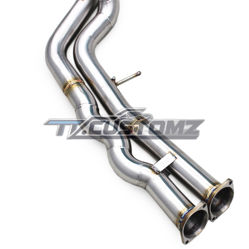 BMW M2C F87 CAT-BACK EXHAUST SYSTEM (VALVETRONIC) TITANIUM / STAINLESS STEEL