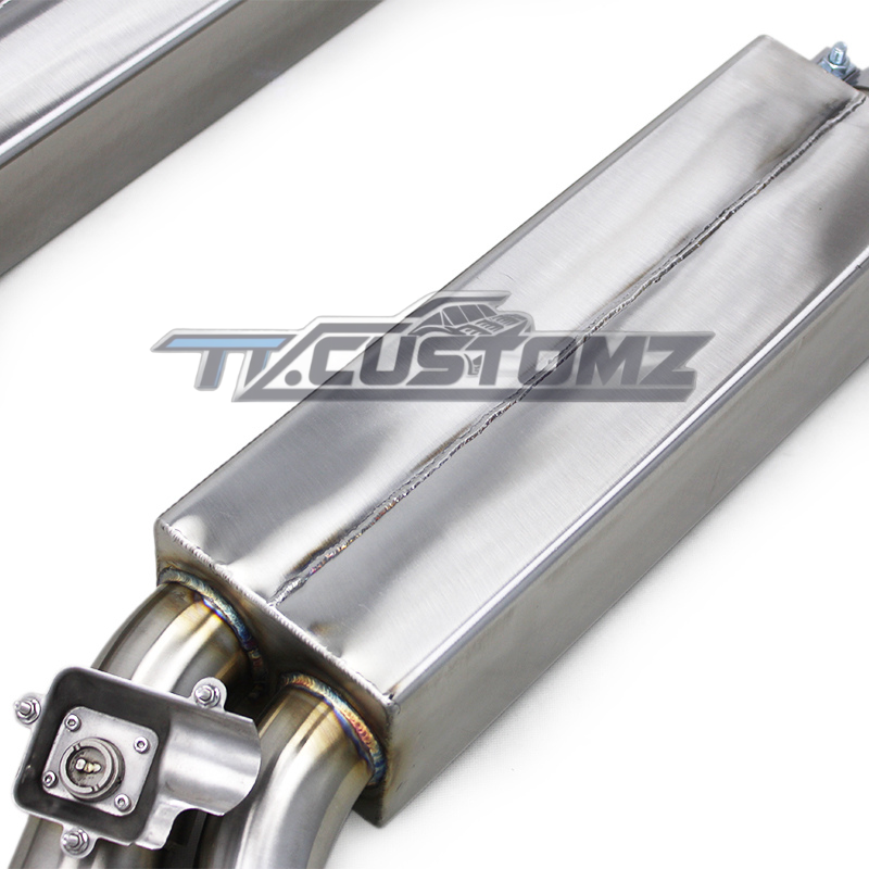Mercedes G63 (W463 / W464) CAT-BACK EXHAUST SYSTEM (VALVETRONIC) TITANIUM / STAINLESS STEEL