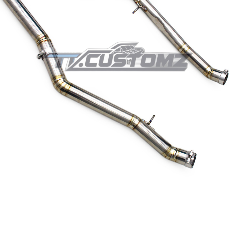 BMW X5M/X6M (F85,F86) CAT-BACK EXHAUST SYSTEM (VALVETRONIC) TITANIUM / STAINLESS STEEL