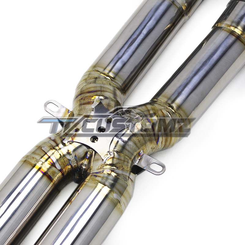 BMW M5/M6 E60 CAT-BACK EXHAUST SYSTEM (VALVETRONIC) TITANIUM / STAINLESS STEEL