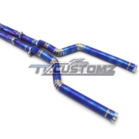 BMW M8 CAT-BACK EXHAUST SYSTEM (VALVETRONIC) TITANIUM / STAINLESS STEEL